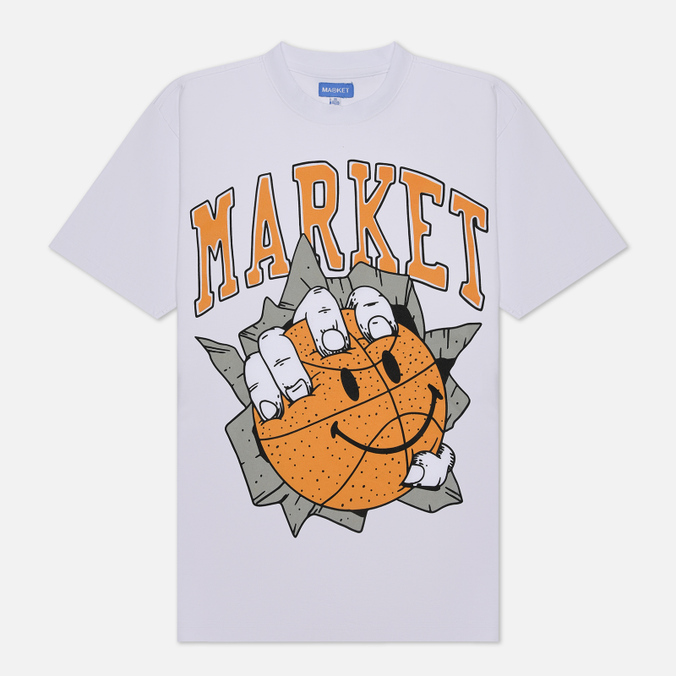 Мужская футболка MARKET Smiley Breakthrough белый, Размер S