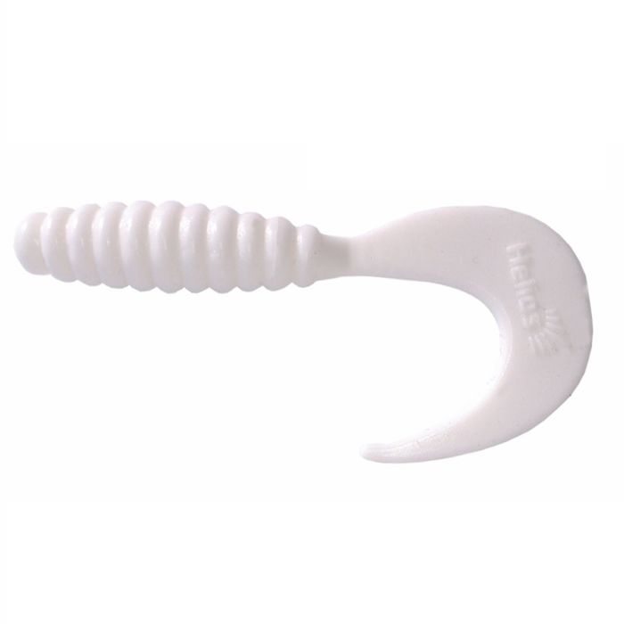 

Твистер Helios Credo 6,0 см White HS-10-001 (набор 7 шт)