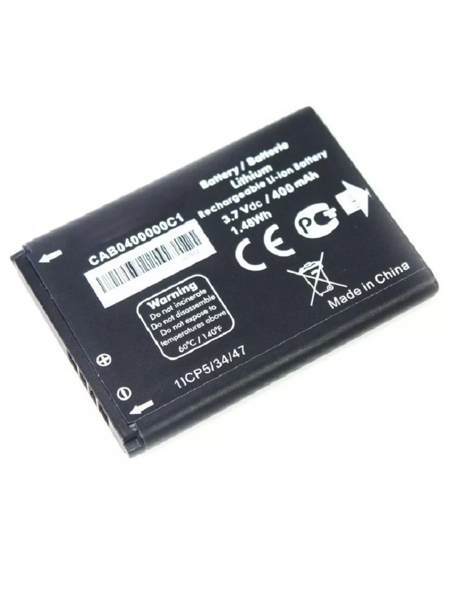 

Аккумулятор для телефона Alcatel OneTouch 106 mА*h400