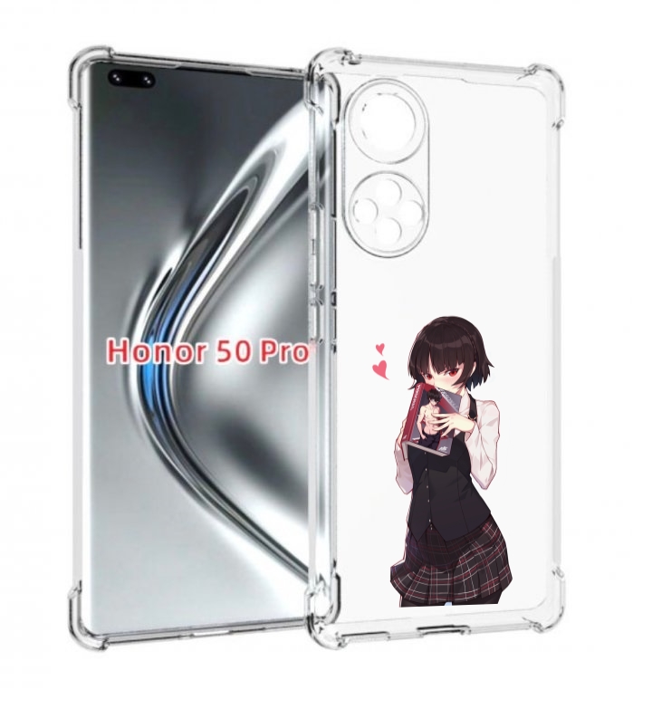 

Чехол бампер MyPads Persona 5 - Makoto Niijima для Honor, Прозрачный, Tocco