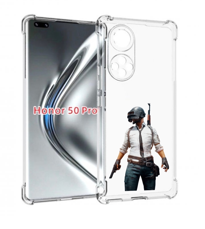 

Чехол бампер MyPads PUBG-2 для Honor 50 Pro/Nova 9 Pro пр, Прозрачный, Tocco