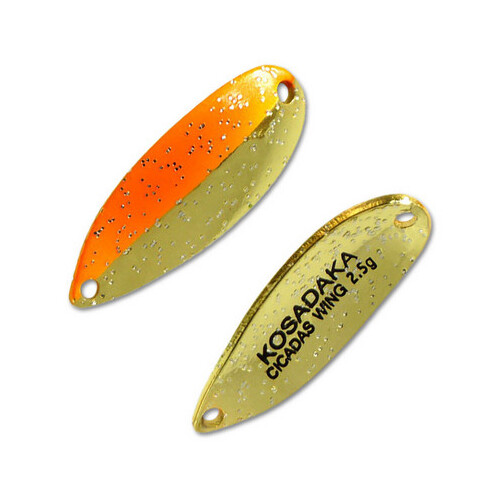 

Kosadaka Блесна колеблющаяся KOSADAKA TROUT POLICE CICADAS WING ( 2,5гр/I35)