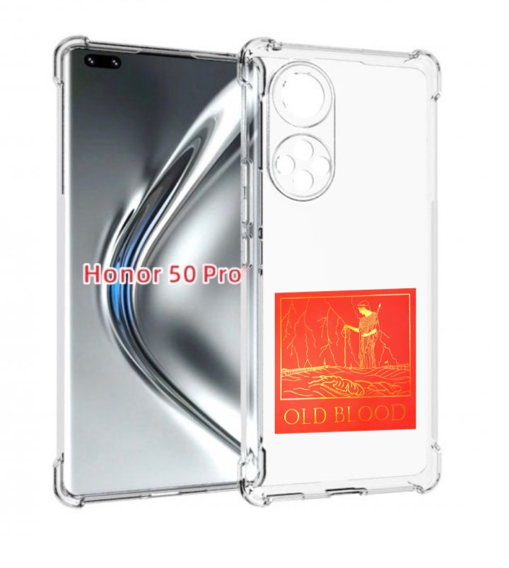 

Чехол бампер MyPads Old Blood Boulevard Depo для Honor 50, Прозрачный, Tocco