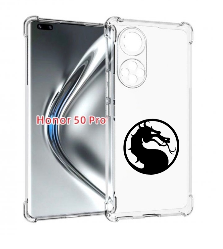 

Чехол бампер MyPads Mortal-Kombat-2 мужской для Honor 50, Прозрачный, Tocco