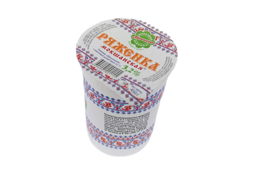 

Ряженка Мокшанский МК 3,2% 450 мл