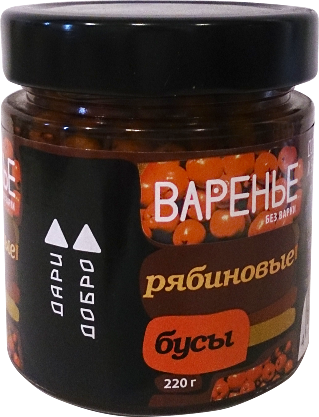 

Варенье ДариДобро рябиновые бусы 220 г
