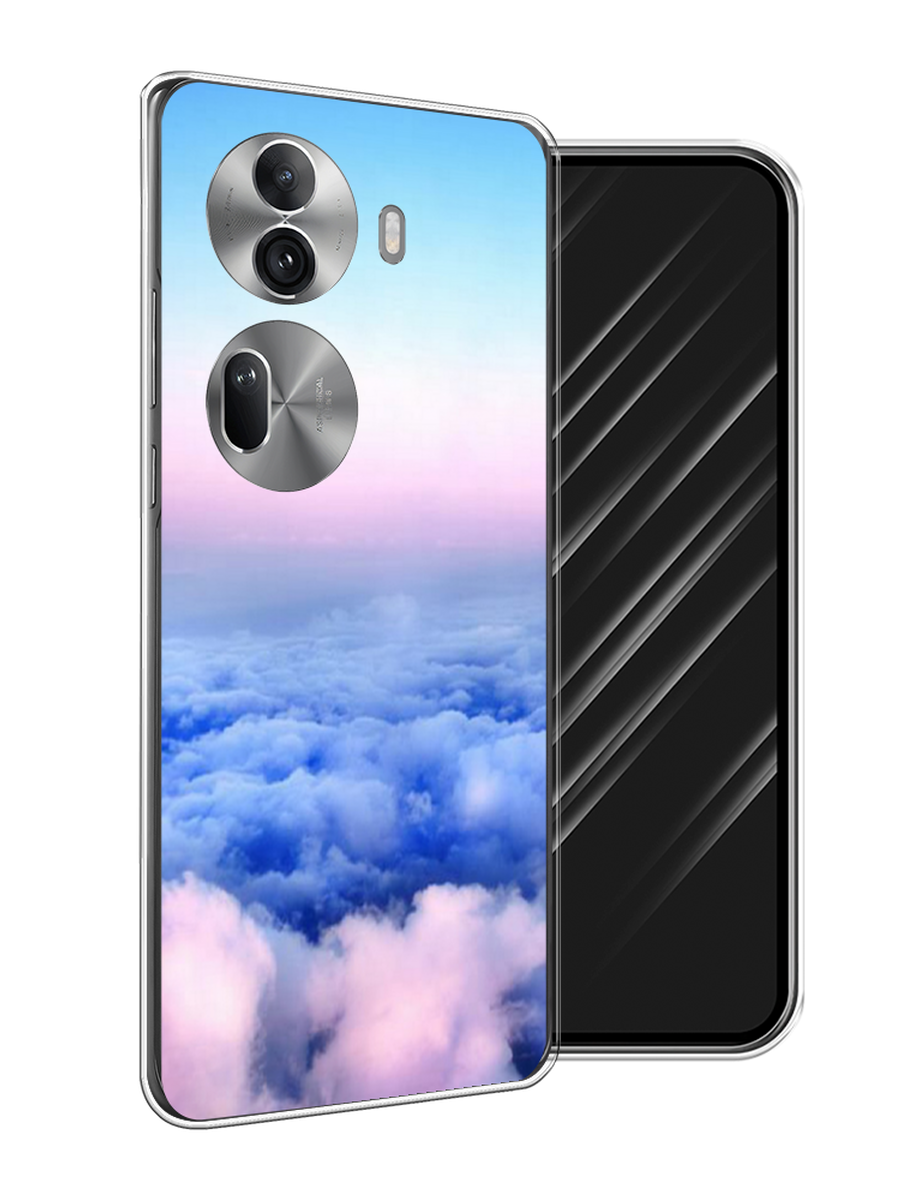 

Чехол Awog на Oppo Reno 11 Pro (Global) "Облака", Голубой;розовый;бирюзовый, 2515950-1