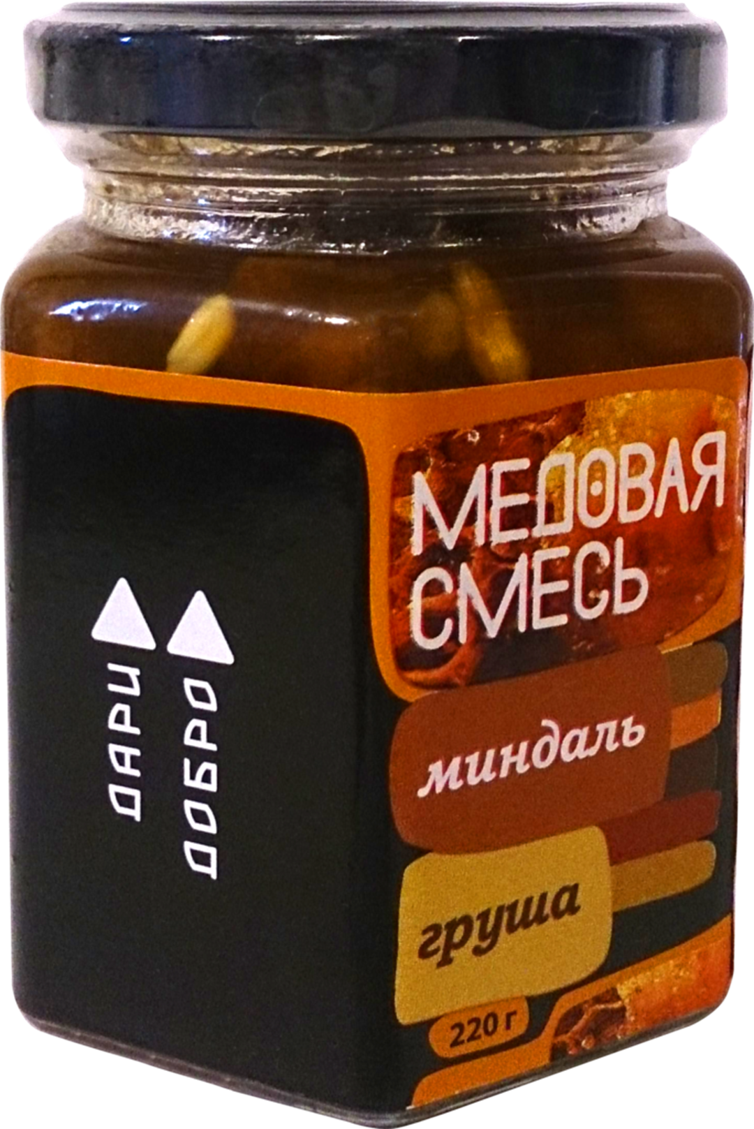 

Смесь медовая ДариДобро с миндалем и грушей 220 г