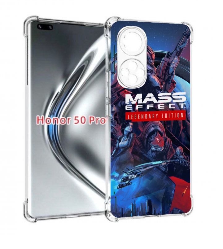 Чехол бампер MyPads Mass Effect Legendary Edition для Huawei Hon