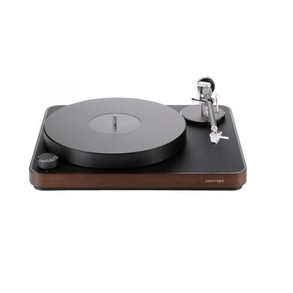 Проигрыватель виниловых пластинок Clearaudio Concept MM Wood Black/Dark Wood коричневый