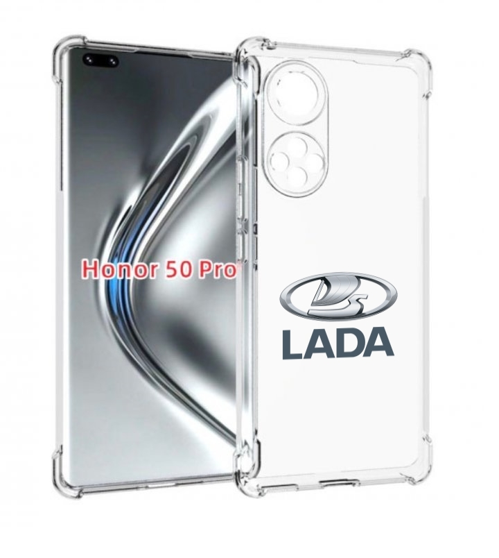 

Чехол бампер MyPads Lada-ваз-4 мужской для Honor 50 Pro/N, Прозрачный, Tocco