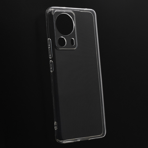 

Силиконовый чехол с защитой для камеры для Xiaomi Mi 13 Lite, Прозрачный