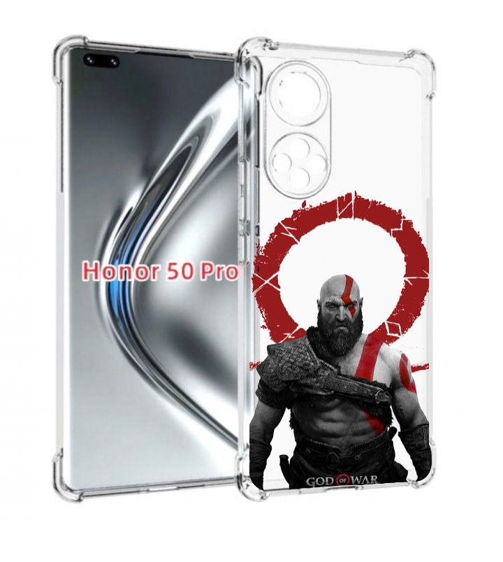 

Чехол бампер MyPads God-of-War для Honor 50 Pro/Nova 9 Pr, Прозрачный, Tocco