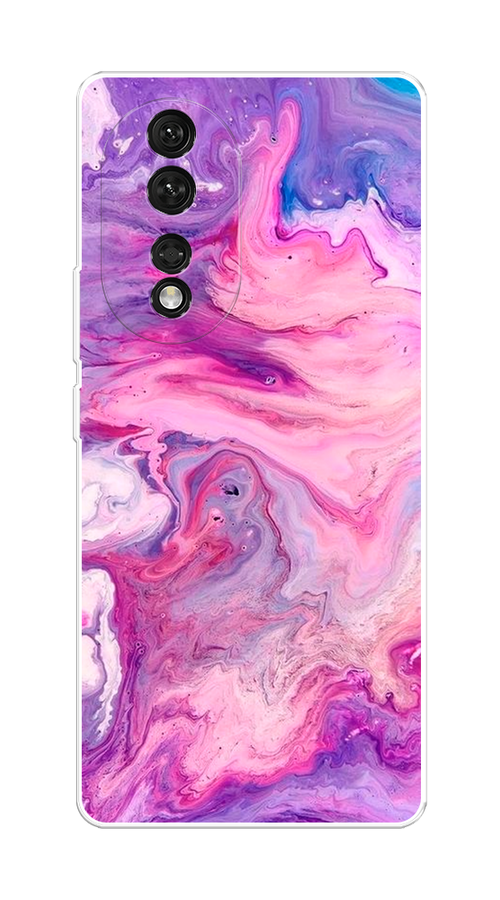 

Чехол на Honor 80 "Нежно-розовая абстракция", Розовый, 6120350-3
