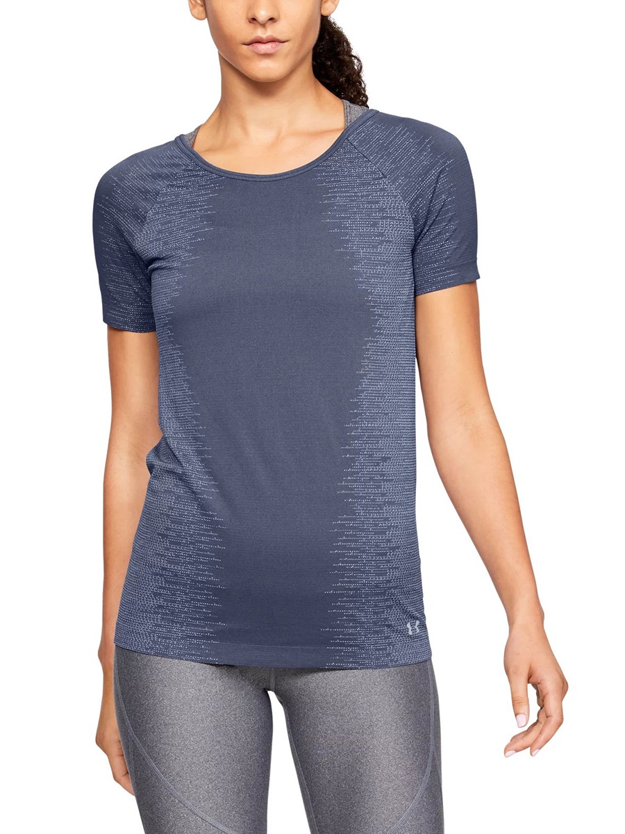 

Футболка женская Under Armour 1318042-496 серая S, Серый, 1318042-496