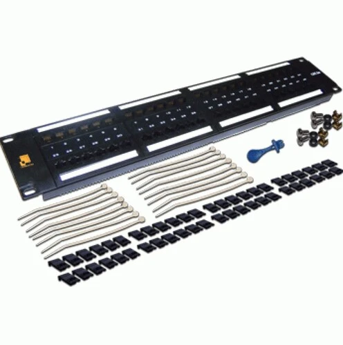 

Патч-панель Lanmaster (LAN-PPL48U6), Черный