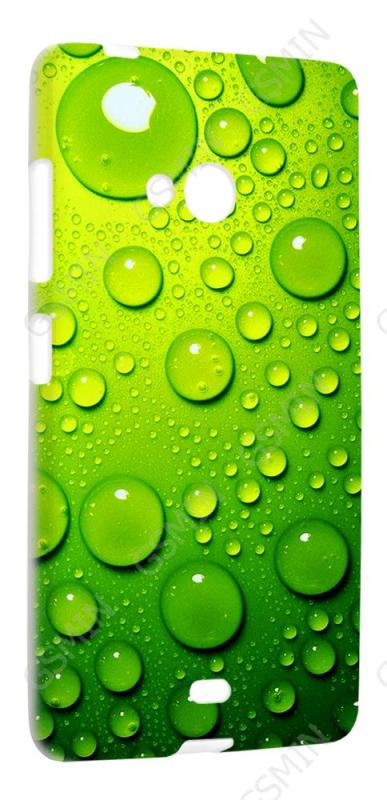 

Чехол NoBrand для Microsoft Lumia 540 Дизайн 66, Белый