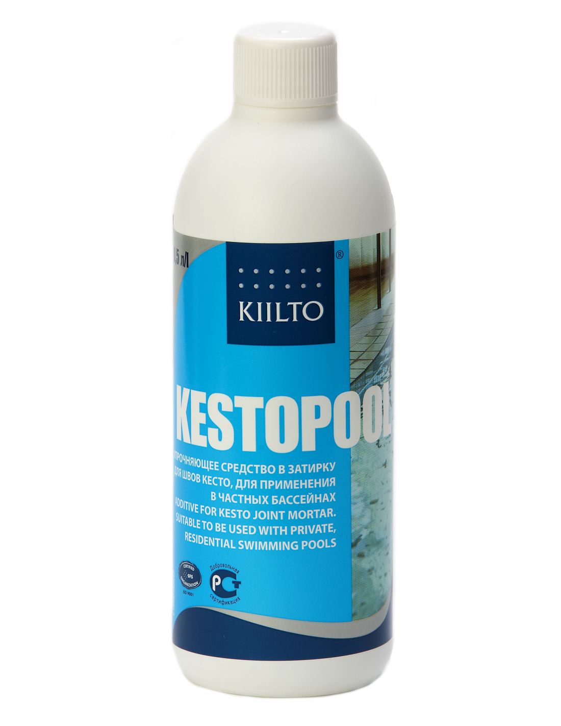 

Средство в затирку для бассейнов Kiilto 123 Kestopool 0,5 л