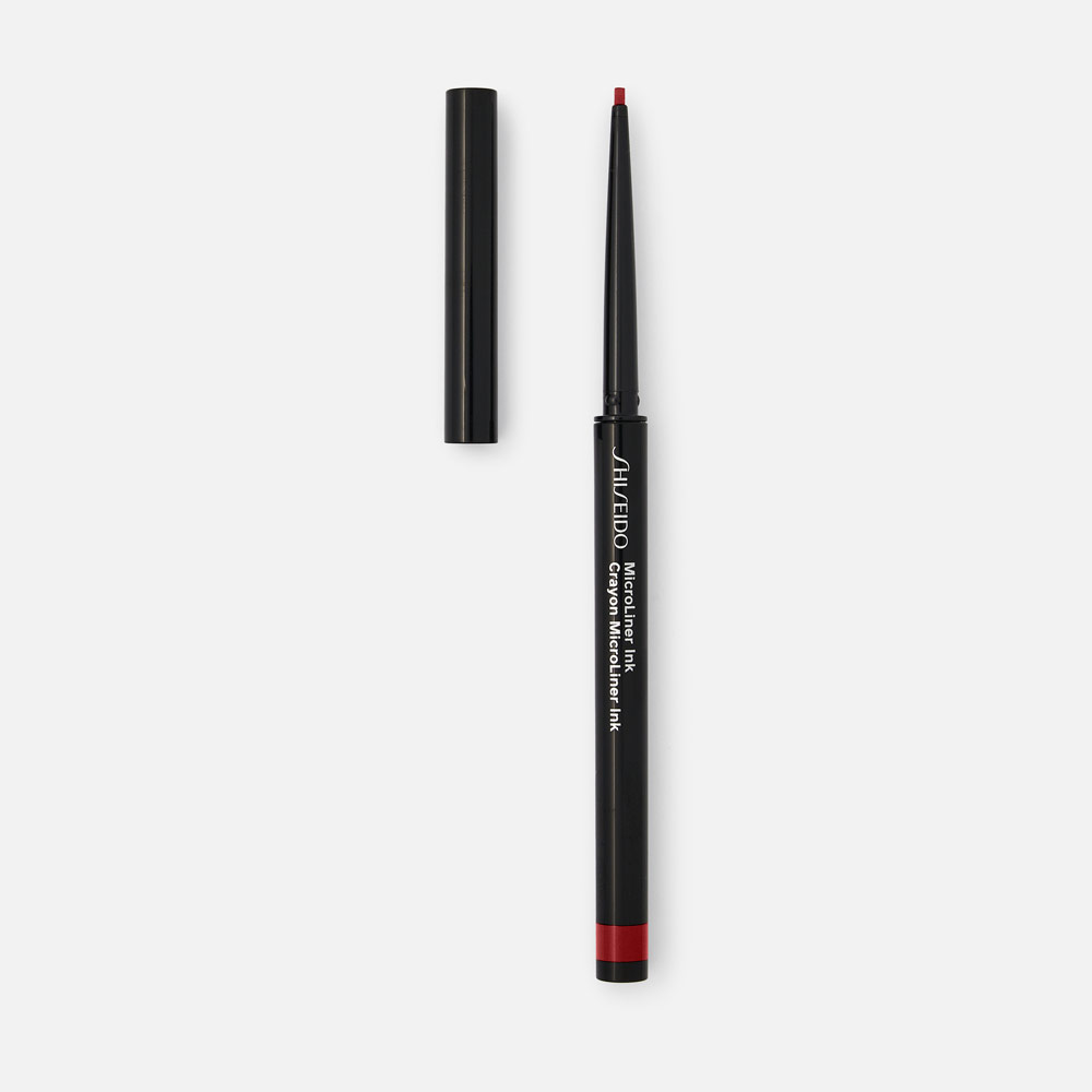 Карандаш для глаз Shiseido Microliner Ink с тонким наконечником тон 10 Burgundy 0,08 г shiseido автоматический карандаш праймер для губ inkduo
