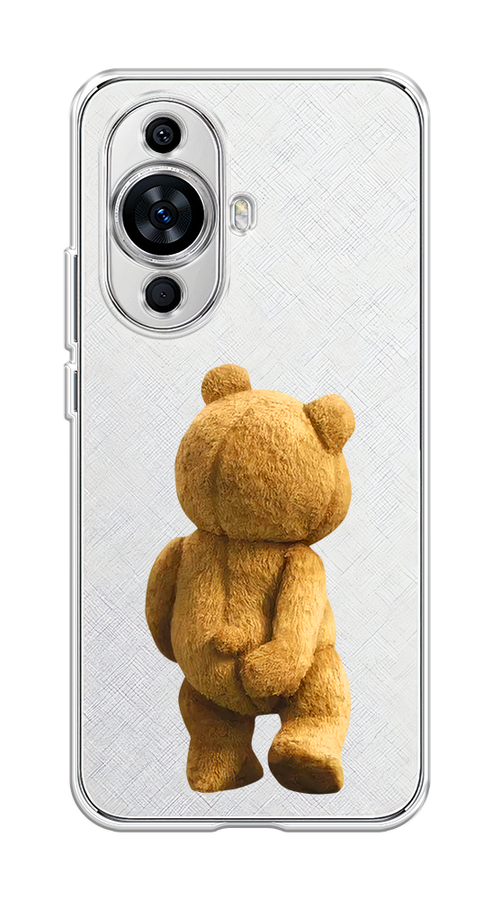 

Чехол на Huawei Nova 11 "Медвежья спина", Коричневый;прозрачный, 6121250-1