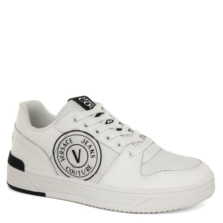 

Кеды мужские Versace Jeans Couture 75YA3SJ1 белые 40 EU, Белый, 75YA3SJ1