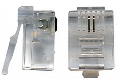 

Lanmaster Коннектор RJ12 д/кабеля 2-ух контактный, 100 шт. (TWT-PL12-6P2C/100)