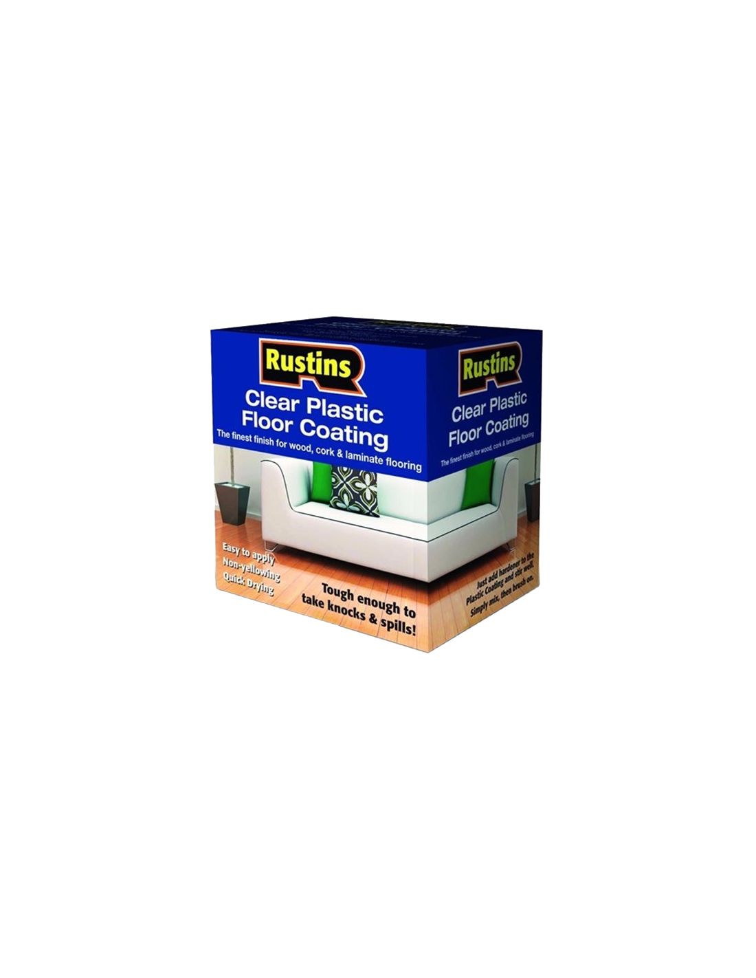 

Пластиковое покрытие для пола / Pl.Floor Coating Satin (Полуматовый) 1л.