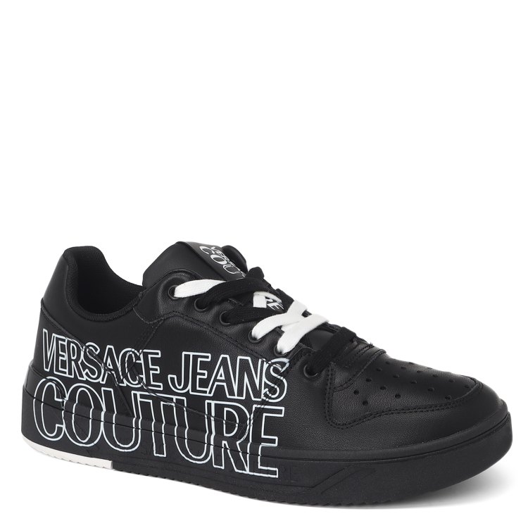 

Кеды мужские Versace Jeans Couture 75YA3SJ5 черные 41 EU, Черный, 75YA3SJ5