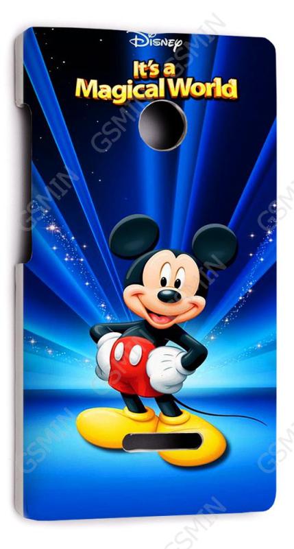 

Чехол Aksberry для Microsoft Lumia 532 Дизайн 16, Белый