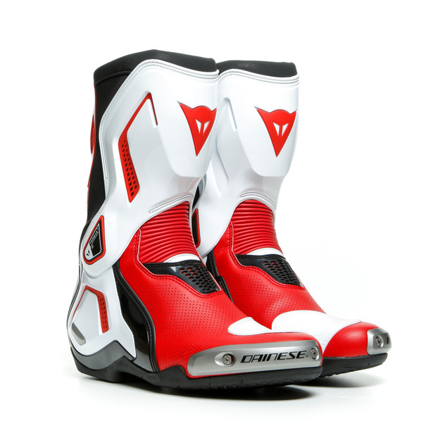 фото Ботинки dainese torque 3 out air black/white/lava-red (р.44)