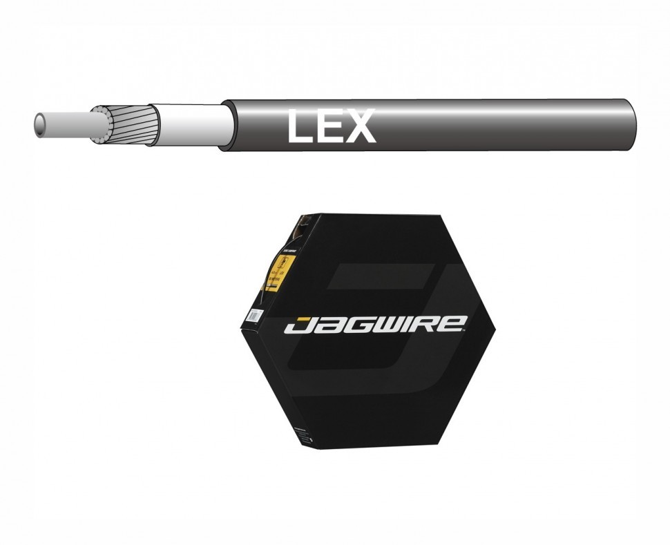 JAGWIRE Троса рубашка 4мм LEX 50 м черная