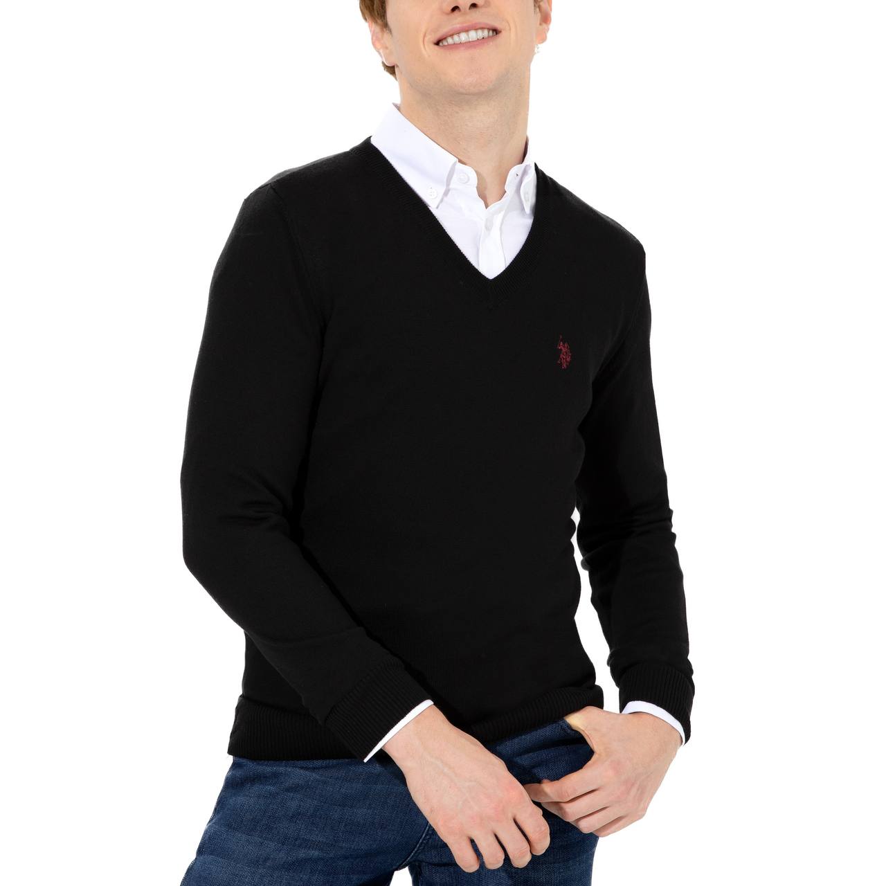 

Пуловер мужской U.S. POLO Assn. g081sz0tk0enrique-sk22 черный XL, g081sz0tk0enrique-sk22