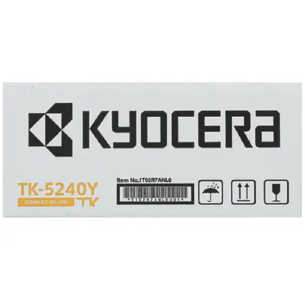 Картридж для лазерного принтера Kyocera (1T02R7ANL0) Желтый, оригинальный