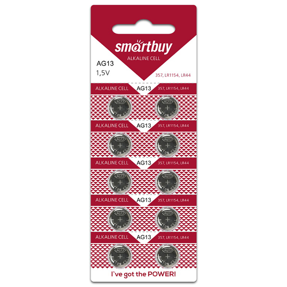

Батарейка Smartbuy AG13 10 шт
