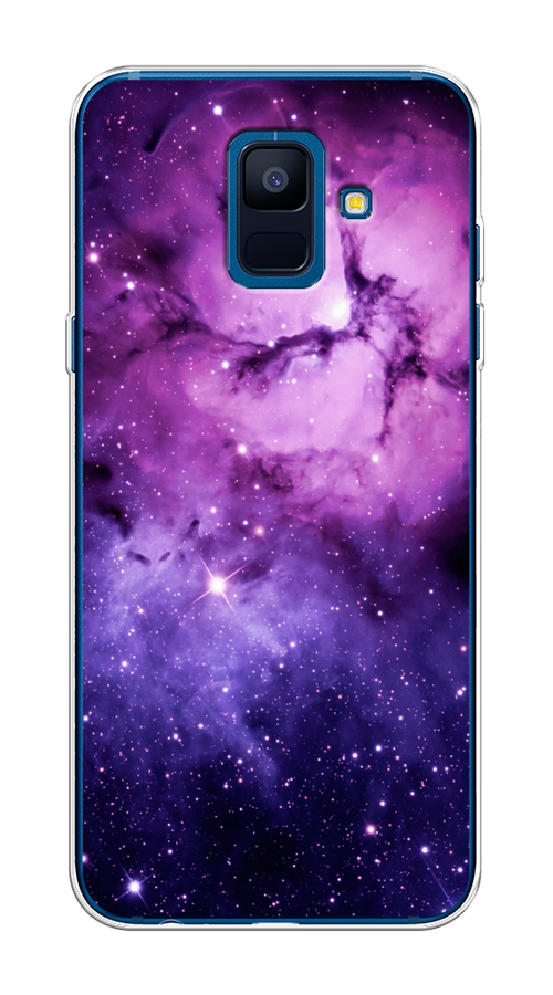 

Чехол Awog на Samsung Galaxy A6 "Космос 18", Фиолетовый, 25950-4