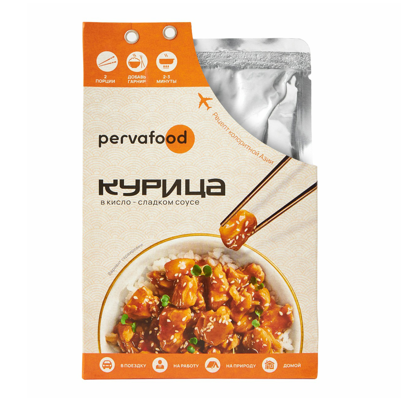 фото Курица perva в кисло-сладком соусе 300 г pervafood