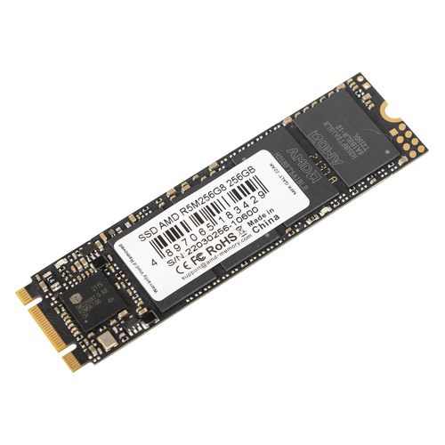 

SSD накопитель AMD Radeon R5M256G8 256ГБ, M.2 2280, SATA III, M.2