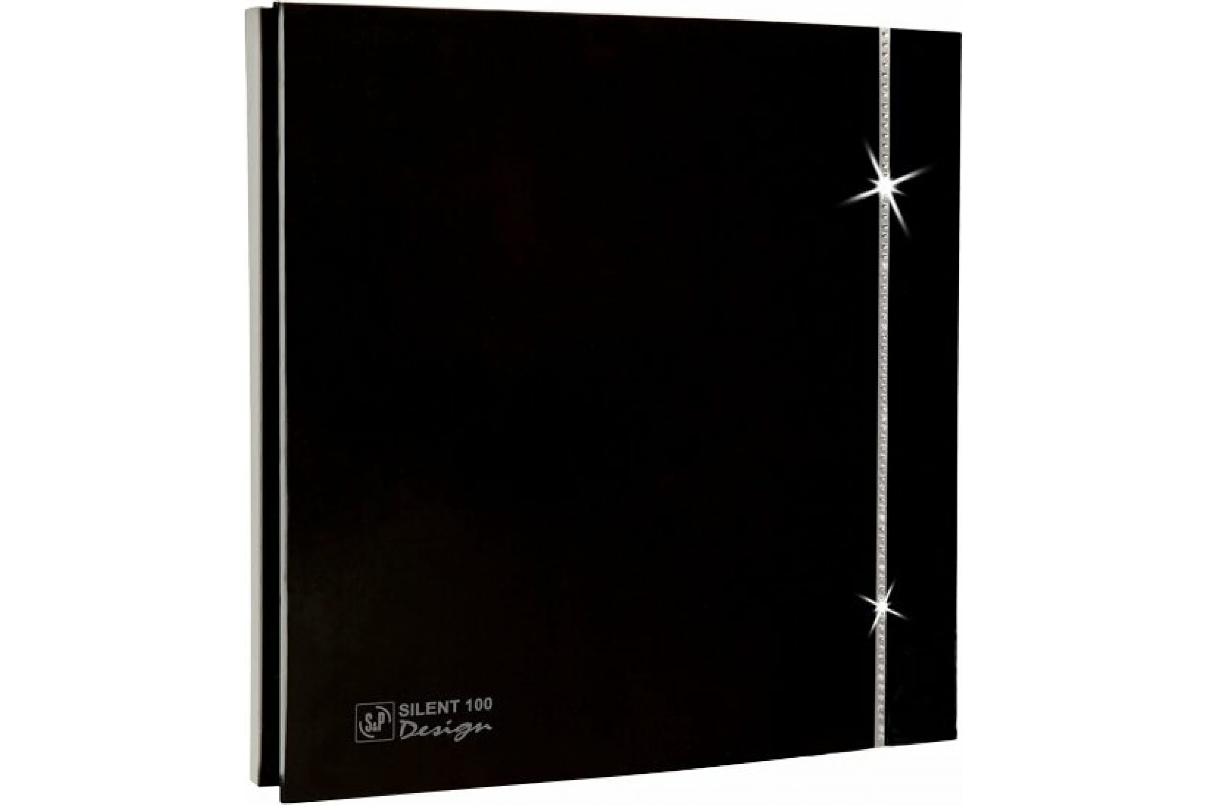 

Soler&Palau Вентилятор SILENT-100 CZ BLACK SWAROVSKI DESIGN, Черный