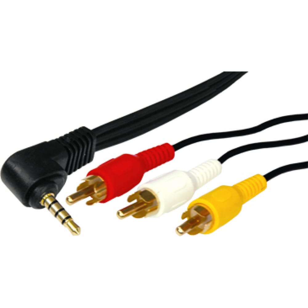 

REXANT Шнур Стерео 3,5 мм 4C - 3 RCA, длина 1,5 мeтра 17-4412-4