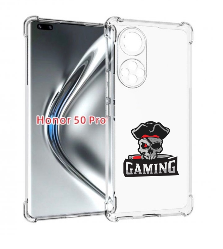 

Чехол бампер MyPads Gaming-2 для Honor 50 Pro/Nova 9 Pro, Прозрачный, Tocco