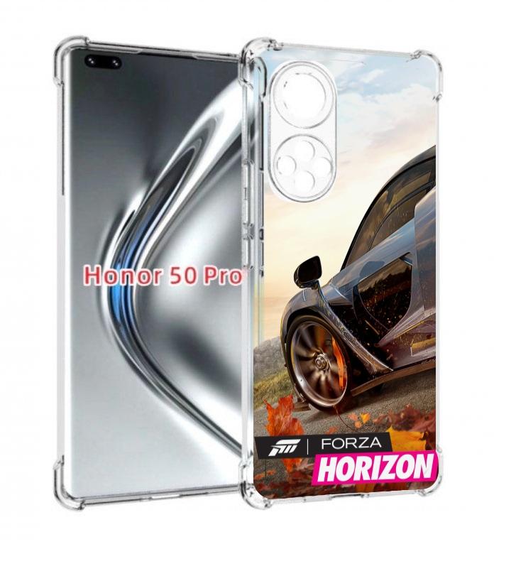 

Чехол бампер MyPads Forza Horizon 4 для Honor 50 Pro/Nova, Прозрачный, Tocco