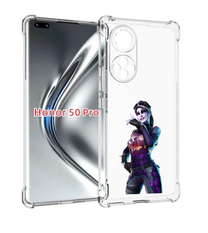 

Чехол бампер MyPads Fortnite-3 для Honor 50 Pro/Nova 9 Pr, Прозрачный, Tocco