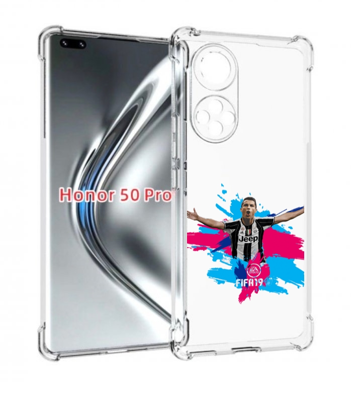 

Чехол бампер MyPads Fifa-2022 мужской для Huawei, Прозрачный, Tocco