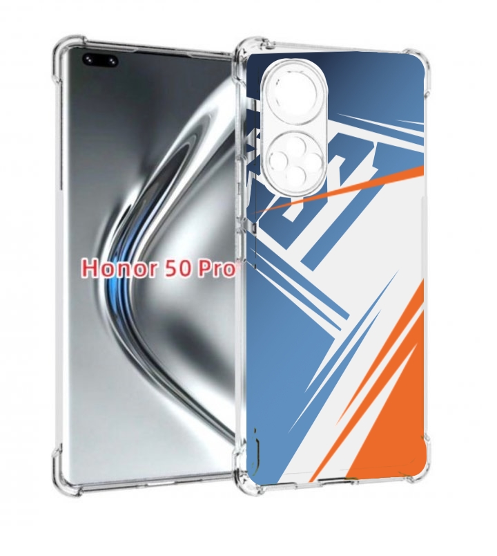 

Чехол бампер MyPads Fast для Honor 50 Pro/Nova 9 Pro прот, Прозрачный, Tocco