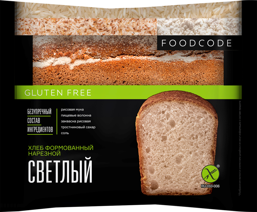 фото Хлеб белый foodcode светлый 250 г