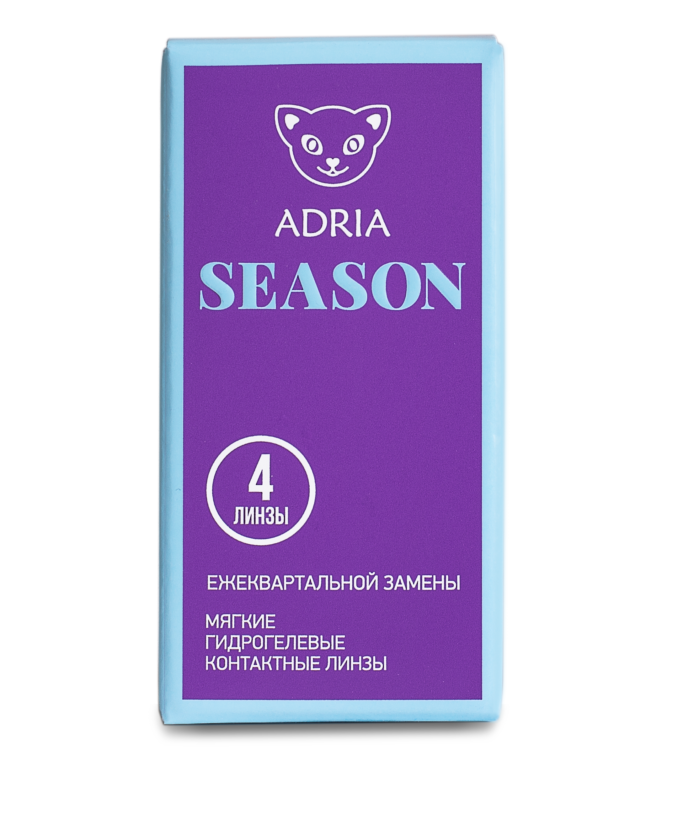 фото Контактные линзы adria season 4 линзы r 8,6 -0,50