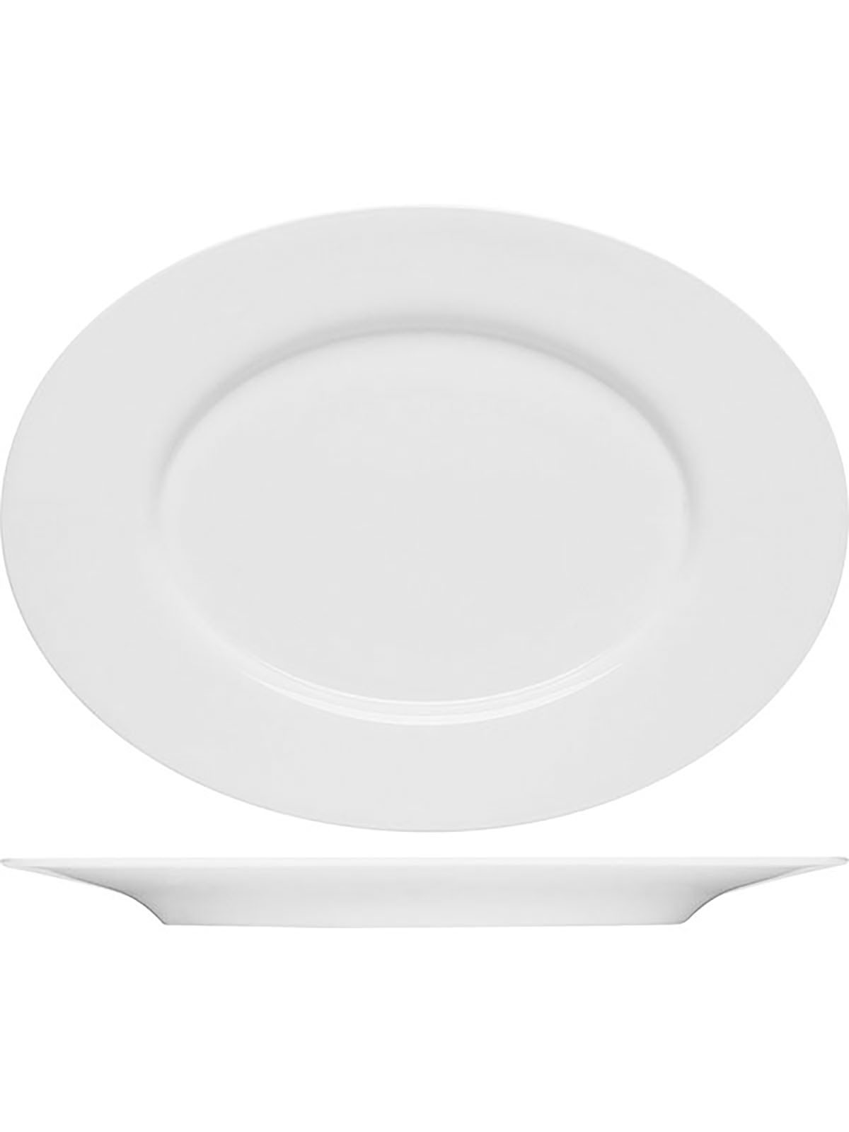 

Блюдо овальное Bauscher Purity фарфоровое 24 см белое
