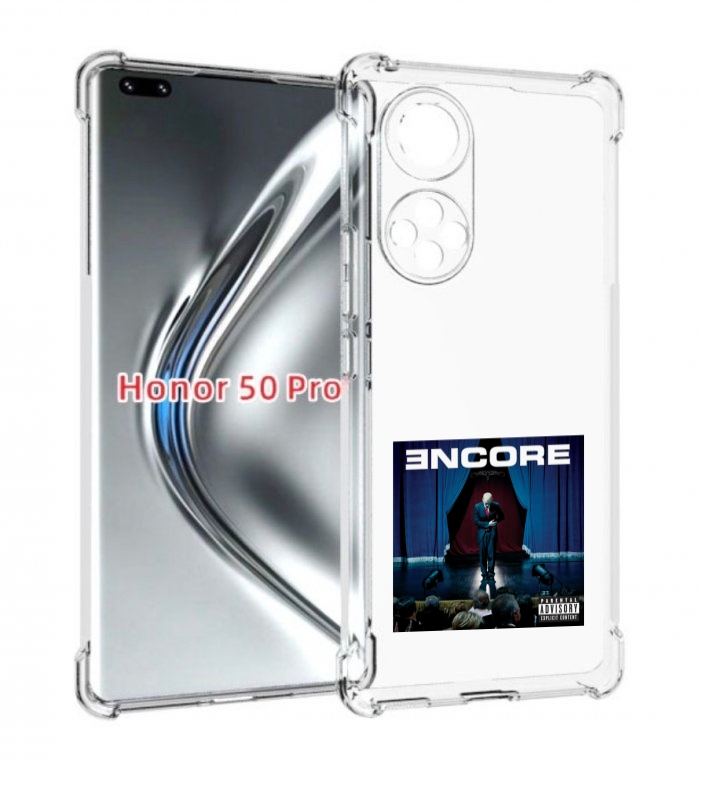 

Чехол Бампер Mypads Encore Для Honor 50 Pro, Прозрачный, Tocco
