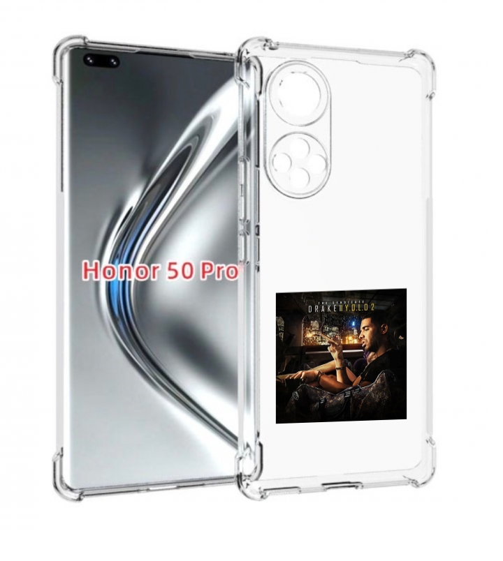 

Чехол бампер MyPads Drake - You Only Live Once 2 для Huawei Hono, Прозрачный, Tocco