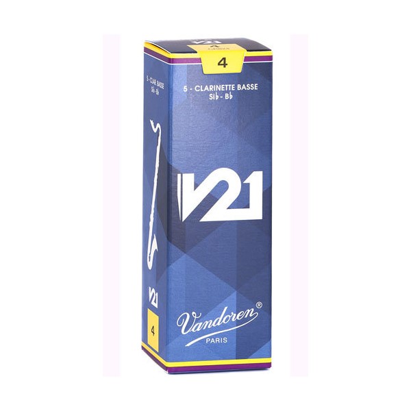 

Vandoren Cr-824 (№ 4) - Трость для бас-кларнета, Bb, серия V21, упаковка 5 штук